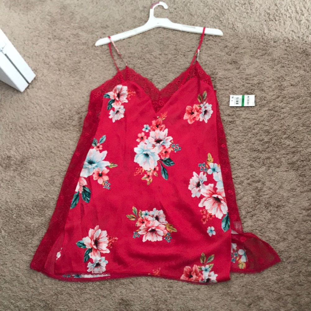 Red nightgown